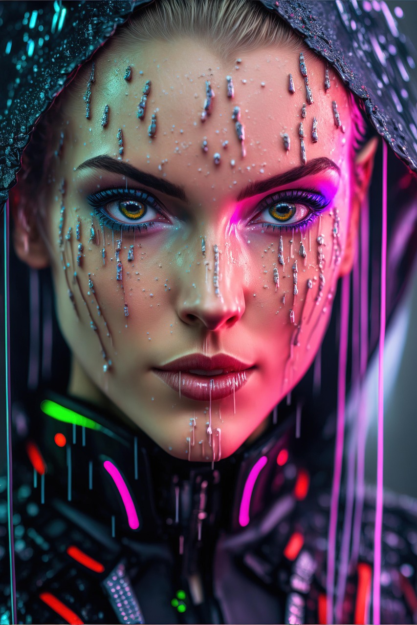 Upcoming film poster for 'Neon Dreams'